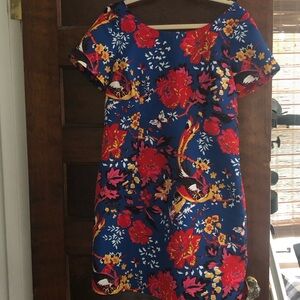 Tracy Reece short sleeve colorful dress